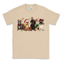 Mushroom christmas chihuahua pitbull pug dachshund Classic Tee - JahusDesignShop