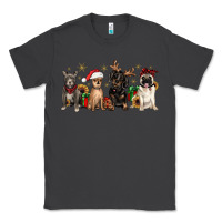 Smoke christmas chihuahua pitbull pug dachshund Classic Tee - JahusDesignShop