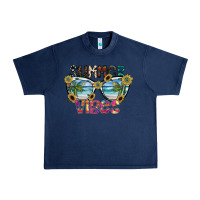 Navy summer vibes Urban Heavy Tee - SublimationCraftShop