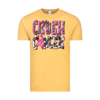 Vintage Mustard Crush Cancer Vintage Tee - texasbilliewilder