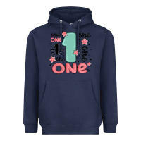 Navy one  one one one Heavyweight Hoodie - MaliasSmallBusiness