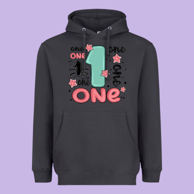 One  One One One Heavyweight Hoodie Designed By Maliassmallbusiness