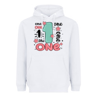 White one  one one one Heavyweight Hoodie - MaliasSmallBusiness
