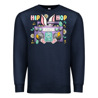 Navy hip hop easter Premium Sweatshirt - MaliasSmallBusiness
