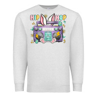 Oatmeal Heather hip hop easter Premium Sweatshirt - MaliasSmallBusiness