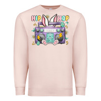 Pale Pink hip hop easter Premium Sweatshirt - MaliasSmallBusiness