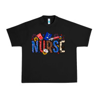 Black American Nurse Urban Heavy Tee - Neo Western