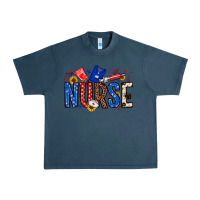 Midnight Navy American Nurse Urban Heavy Tee - Neo Western