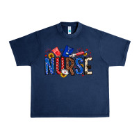 Navy American Nurse Urban Heavy Tee - Neo Western