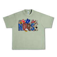Oil Green American Nurse Urban Heavy Tee - Neo Western