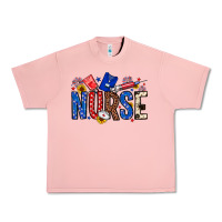 Salmon American Nurse Urban Heavy Tee - Neo Western