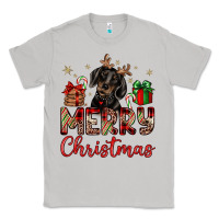 Moon Dust merry christmas dachshund Classic Tee - JahusDesignShop