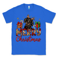 True Royal merry christmas dachshund Classic Tee - JahusDesignShop