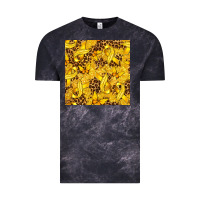 Cloud Black Childhood Cancer Butterfly Vintage Tee - texasbilliewilder