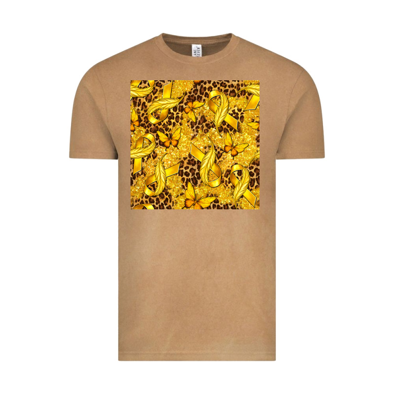 Childhood Cancer Butterfly Vintage Tee by texasbilliewilder | Teevron