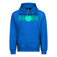 Cobalt Volleyball Mom Urban Hoodie - Bettercallsaul