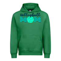 Emerald Volleyball Mom Urban Hoodie - Bettercallsaul