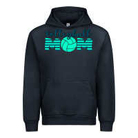Navy Volleyball Mom Urban Hoodie - Bettercallsaul