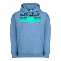 Pigment Pebble Blue Volleyball Mom Urban Hoodie - Bettercallsaul