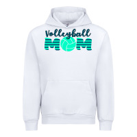 White Volleyball Mom Urban Hoodie - Bettercallsaul