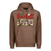 Chestnut baseball dad Premium Hoodie - BundleAndBundleShop