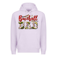 Lilac baseball dad Premium Hoodie - BundleAndBundleShop