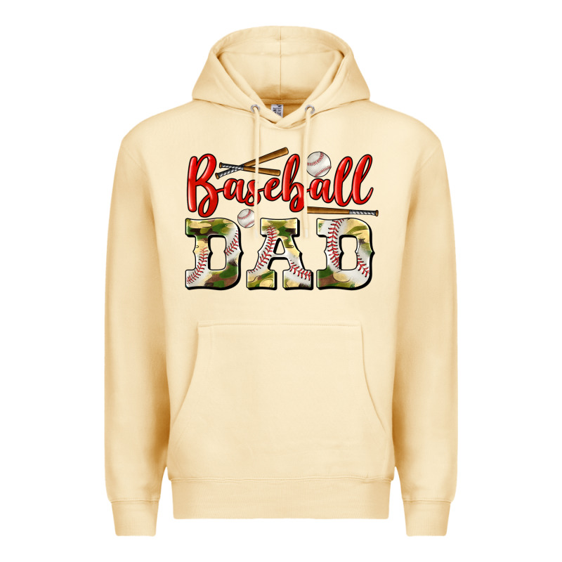 Baseball Dad Premium Hoodie by BundleAndBundleShop | Teevron