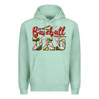 Seafoam baseball dad Premium Hoodie - BundleAndBundleShop