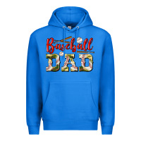 True Royal baseball dad Premium Hoodie - BundleAndBundleShop