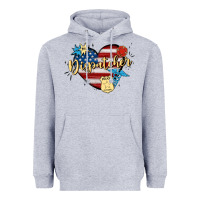 Heather Grey 911 dispatcher Heavyweight Hoodie - MaliasSmallBusiness