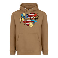 Toasted Coconut 911 dispatcher Heavyweight Hoodie - MaliasSmallBusiness