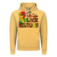 Vintage Mustard we are black history Vintage Hoodie - Zillion Design Studio