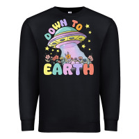 Black down to earth Premium Sweatshirt - MaliasSmallBusiness