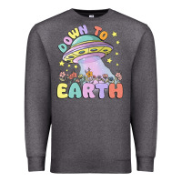 Charcoal Heather down to earth Premium Sweatshirt - MaliasSmallBusiness