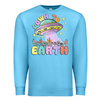 Ocean Blue down to earth Premium Sweatshirt - MaliasSmallBusiness