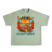 Oil Green pumpkin spice everything Urban Heavy Tee - HRA Design Shop