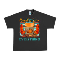 Pigment Black pumpkin spice everything Urban Heavy Tee - HRA Design Shop
