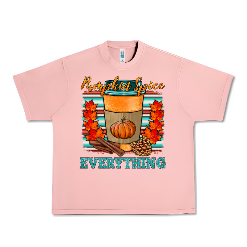 Pumpkin Spice Everything Urban Heavy Tee by HRA Design Shop | Teevron