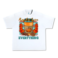 White pumpkin spice everything Urban Heavy Tee - HRA Design Shop