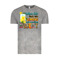 Cloud Rock when life gives you lemons make someting sweet Vintage Tee - Zillion Design Studio