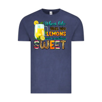 Vintage Denim when life gives you lemons make someting sweet Vintage Tee - Zillion Design Studio