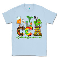 Dusty Blue cca  countinuing care assistant juneteenth Classic Tee - AdoDesignShop