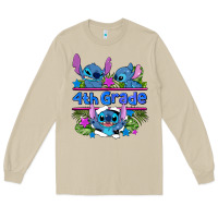 Mushroom preview flower stitch 4 th grade Long Sleeve Tee - AdoDesignShop