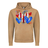 Vintage Camel 4th of july hearts Vintage Hoodie - texasbilliewilder