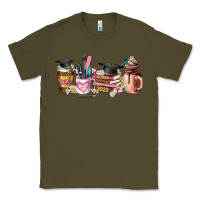 Army Green senior 2023 graduation coffee cups Classic Tee - AdoDesignShop