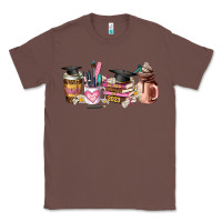 Chestnut senior 2023 graduation coffee cups Classic Tee - AdoDesignShop