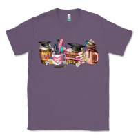 Lavender senior 2023 graduation coffee cups Classic Tee - AdoDesignShop