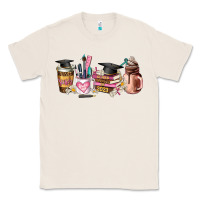 Natural senior 2023 graduation coffee cups Classic Tee - AdoDesignShop