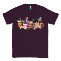 Plum senior 2023 graduation coffee cups Classic Tee - AdoDesignShop