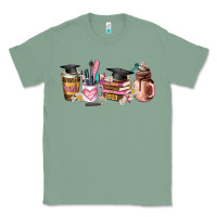 Sage senior 2023 graduation coffee cups Classic Tee - AdoDesignShop